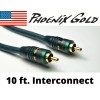 Phoenix Gold 10ft. RCA Composite Video Cable Interconnect 24k Gold
