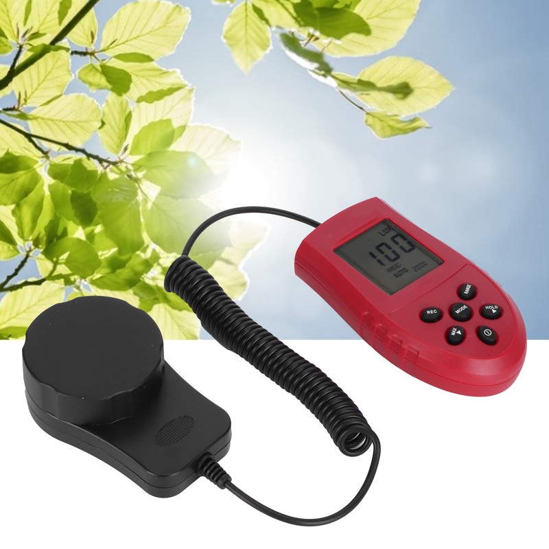 HS1010A Handheld LCD Luminometer Digital Photometer Luxmeter Light Meter Illuminance