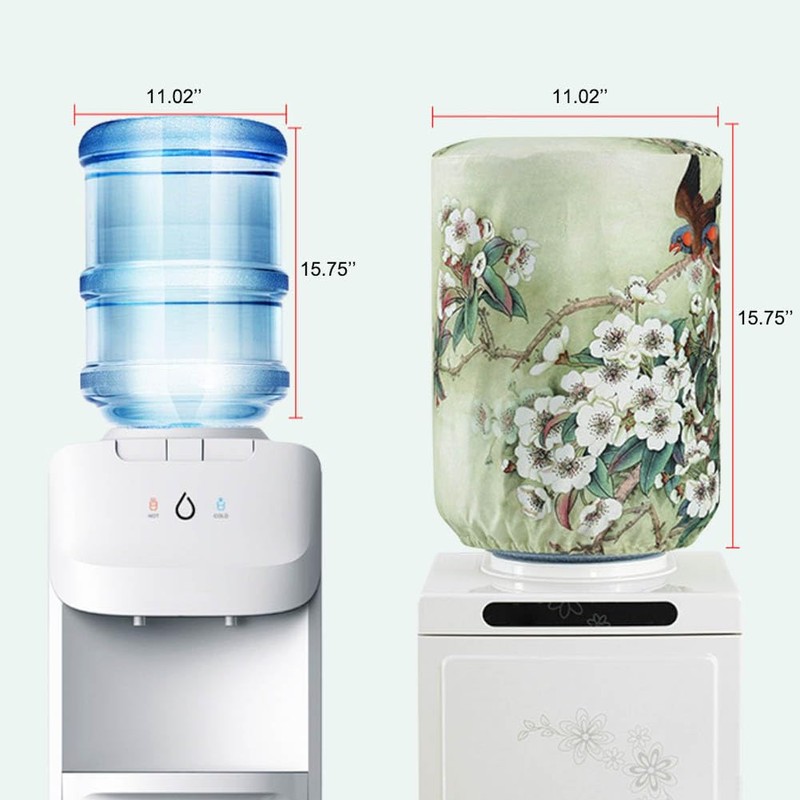 ZUYYON Water Dispenser Barrel Dust Cover, Fabric Dust Proof Cover