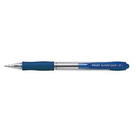 Pilot Super Grip F Ballpoint Pen Blue