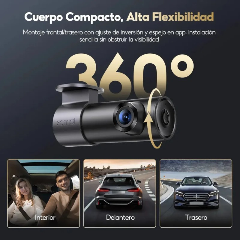 Camara Para Auto M310 2k (2560*1440) 70mai, Camara Para Automovil