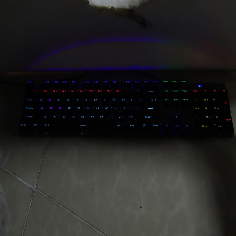 Mechanical Keyboard Wired Gaming Backlight Ultra Thin USB Keyboard for