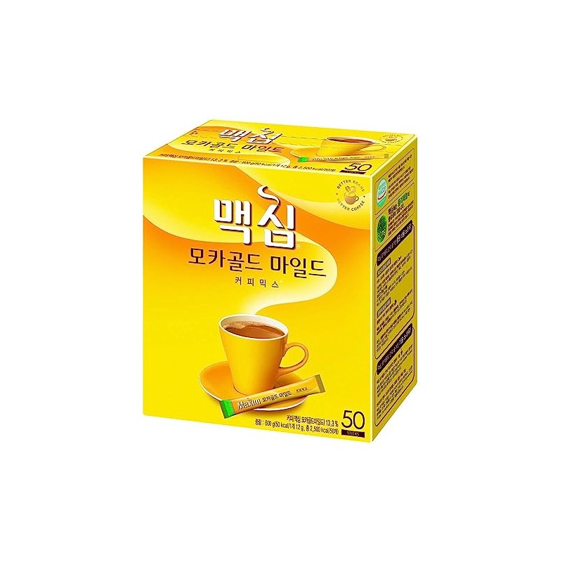 MAXIM Mocha Gold Mild Korean Instant Coffee Mix (12g x