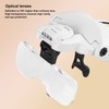 Headband Magnifier 4 LED Bright Lights 5 Detachable Optical Lenses