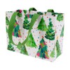 Caspari Brushstroke Trees Small Gift Bag - 1 Each