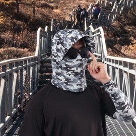 Cooling Ice Silk Arm Sleeves, Ice Silk Cooling Arm Sleeves UPF50+ UV Protection, UVA UVB Protection Face Bandana for Leisure Sports for Cycling, Fishing, Golf