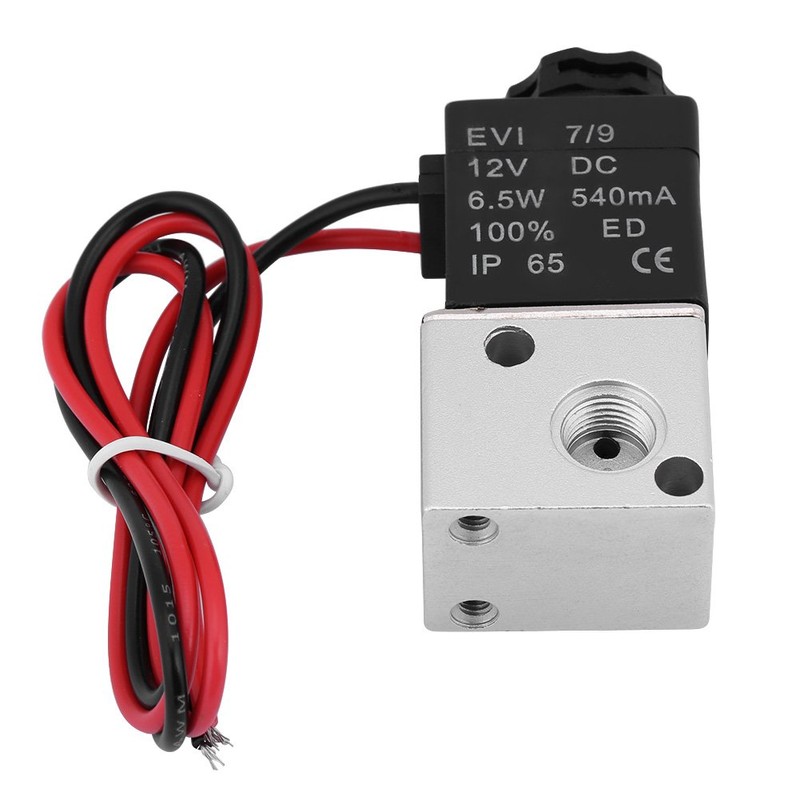 Elprico 3V1-06 DC 12V/24V 3-Way 2-Position 1/8" BSP Normally Closed