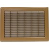 Imperial RG0796 16 x 16-Inch Heavy Gauge Steel Floor Return Air Grille, Brown