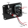 Jtron DC12V 20A Universal Racing Switch Panel Toggle Switch Carbon
