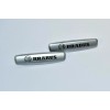 Brabus 2X Seat Emblem Upholstery Badge for Brabus car seats