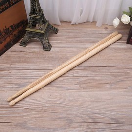 2 Pcs Wood Drumsticks Wooden Tip Kids Students Beginners Accessory for Musical Course Learning Accessory Dies for Card Making Sentiments