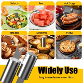 10pcs Corn on The Cob Skewers, Corn Holders, Corn On The Cob, Corn On The Cob Stainless Steel, Corn Cob Holders BBQ Fork Skewers, Corn On Cob Forks for Camping Kitchen Tool,Parties, Picnics