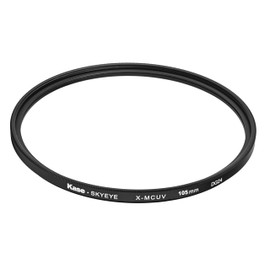 KASE Skyeye 105mm Tele MCUV Shock Proof Tempered Optical Glass Screw-in Filter Anti-Ghosting Anti-Flare Low Reflection Optical Glass Ideal for Telephoto Lenses
