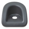 Door Lock Knob Grommet Bezel Black Driver Side LH Compatible