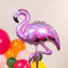 Tropical Hot Pink and orange flamingo Balloons garland arch kit