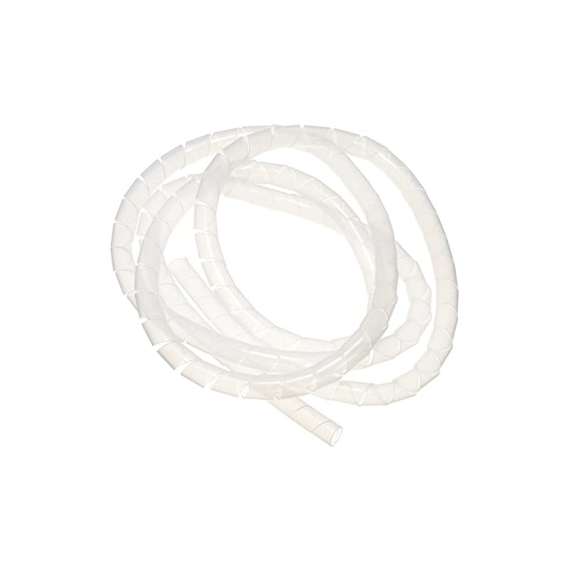 Sanwa Supply CA-SP12WN Cable Ties (Spiral, White) 6.6 ft (2