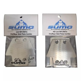 For Losi Sumo Racing Skid Plates for Losi 8XT 8XTe Truggy - Standard (Aluminum)