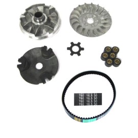 Unbranded Variator Clutch and Drive Belt Polaris Predator 50 Scrambler 50 - New