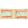 Mala Leather Suri Collection Travel Card/Season Ticket Holder 687TC_92 Yellow