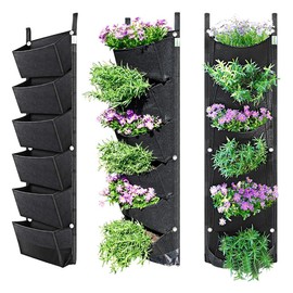 Vertical Planter Wall Mounted Planting Bag Outdoor Greening Container Garden Planters Bag