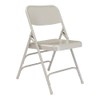 Pemberly Row 29.5" Modern Metal Double Hinge Folding Chair in