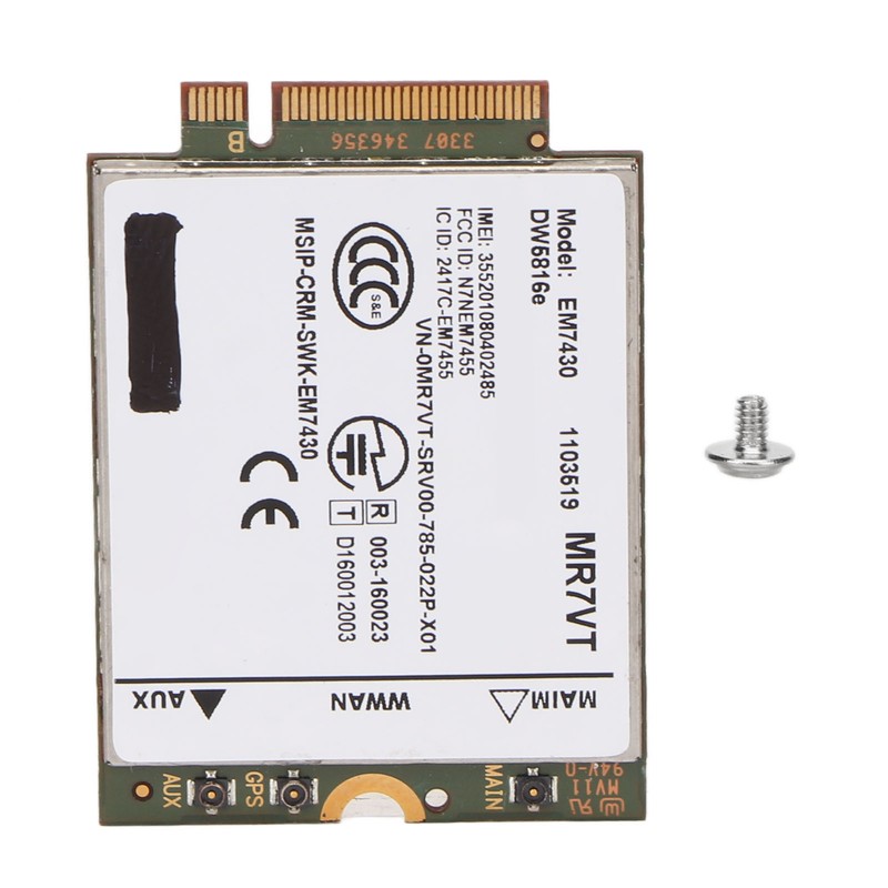 4G LTE Network Card for Dell for Latitude 7280 7285