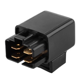 Starter Relay Solenoid Valve, Duokon Relay Warrior Magnetic Starter, Starter Relay Magnet for Warrior 350 YFM350X 1987-2001 (Black)