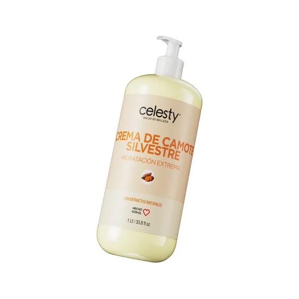 Crema De Camote Silvestre 1lt Celesty® Equilibrio Hormonas E