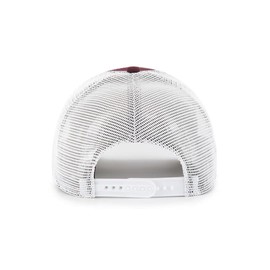 47 Mississippi State Bulldogs Hat Mens Womens Adjustable Trucker Cap, Dark Maroon