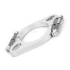2.5in 63mm Steel Exhaust Flange Flat Oval Split Repair Replacement