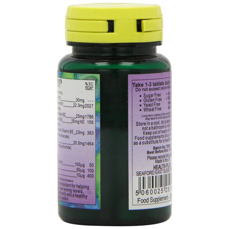 Health Plus Co Q Plus Energy and Antioxidant Supplement With