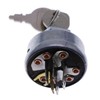TCINDRR Ignition Key Switch 045898 AM119111 1754250 Compatible with Zero