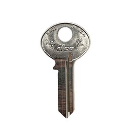 Kaba Ilco 1003M-CO106 Key Blank, Type CO106, 10-Pack, Nickel Plated Brass
