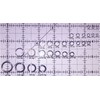 Brown Anodized Aluminum Jump Rings 100 3/8 16g Saw Cut