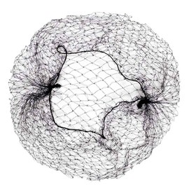 Hair Nets Pack of 20 Elastic Edge Mesh Disposable Invisible Hairnet 16 inch £¨Black)