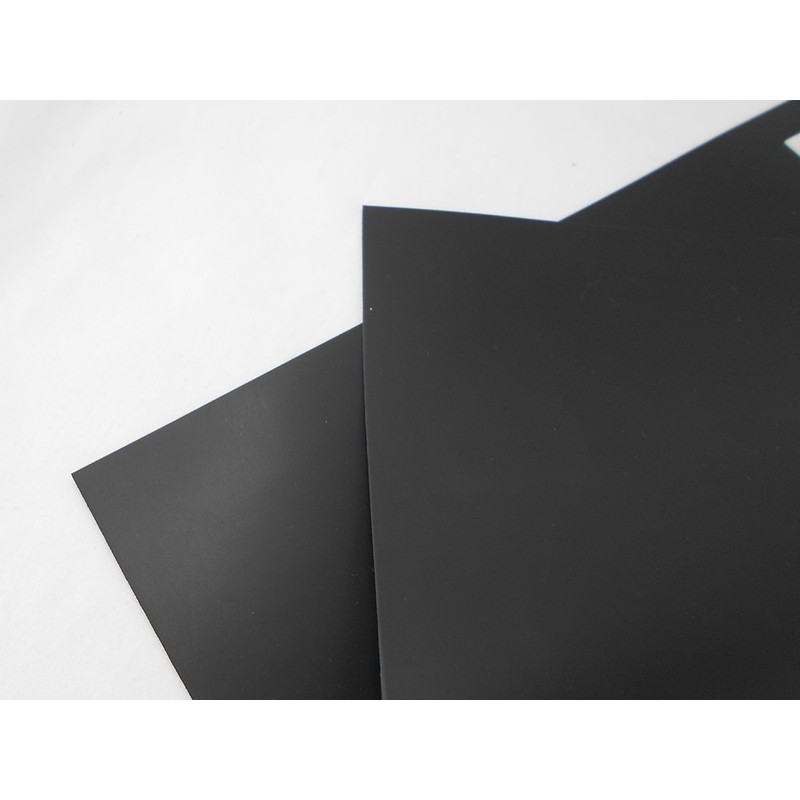 WAKI Rubber Sheet Black Tarp