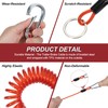 PATIKIL 5ft Breakaway Trailer Cable, Trailer Brake Cable Safety Cable