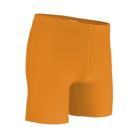 HT-111 Men’s and Women’s Mid-Weight Compression Short-Stay Comfortable, Cool, and Dry with Moisture Wicking Odor Proof Fabric During Football, Lacrosse, or Gym Work Outs (X-Large, Gold)