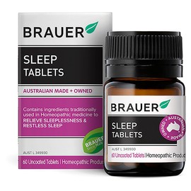 Brauer Natural Sleep and Insomnia Relief 60 Tablets