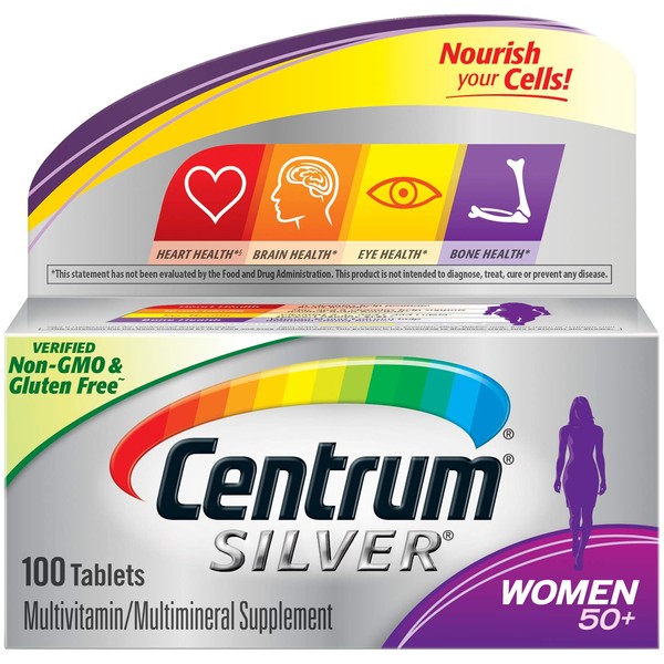Centrum Silver Women Multivitamin/Multimineral Supplement (100-Count Tablets)