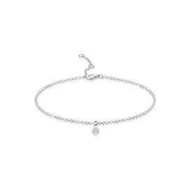 Elli Armband Damen Kugel mit Kristallen in 925 Sterling Silber