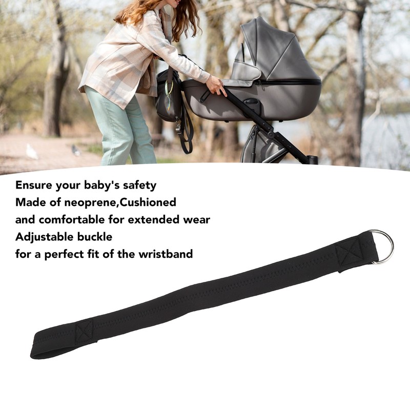 2pcs Stroller Security Strap Anti Lost Neoprene Hands Leash Strap