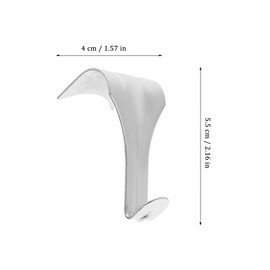 VILLCASE 20pcs Picture Hanging Rail Hooks, Picture Rail Hanger Picture Rail Hooks Molding Hooks for Picture Rails Heavy Duty Photo Frame Hanging Hook for Picture Rail Hanging System