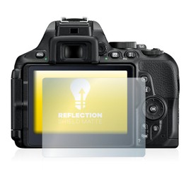upscreen Anti-Glare Screen Protector compatible with Nikon D5600 – Protection Film Matte