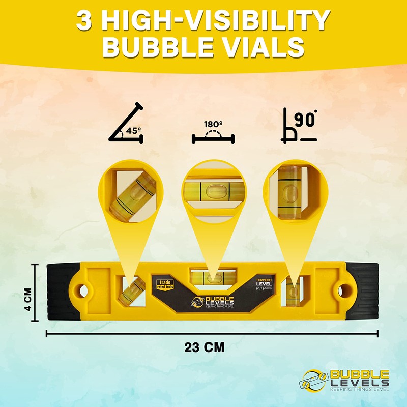 Bubble Levels | Shockproof Small Spirit Level | Level Tool