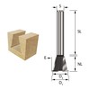 ENT 16130 Fresa a denti Carburo, Albero (S) 8 mm,
