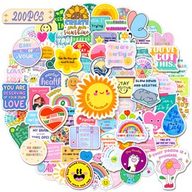 HomSeon 200 PCS Mental Health Stickers