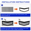Sylvil Car Grill Mesh, Heavy Duty Aluminum Alloy Grille Insert
