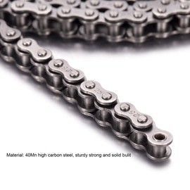 #25 Chain for Razor Dirt Bike - #25 Roller Chain for Electric Dirt Bikes Razor Motorcycle Motor Bike Pocket Bike Scooter, 10 Feet, 480 Links, Come with 2 Free Master Connecting Links
