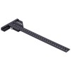 Woodworking Scribing Ruler Marking Measuring Gauge Tshaped Multifunctional Carpentry Tool